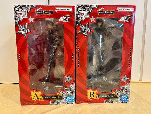 一番くじ「ペルソナ5 ザ・ロイヤル」購入レポート。主人公＆明智