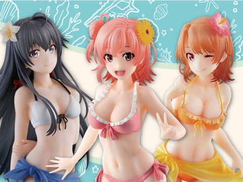 由比ヶ浜結衣」や「雪ノ下雪乃」のフィギュアもあたる！ 「俺ガイル