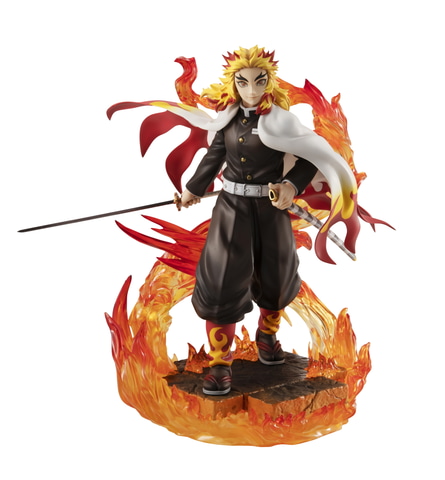 炎を纏う煉獄杏寿郎！ フィギュア「G.E.M.シリーズ 鬼滅の刃 煉獄杏