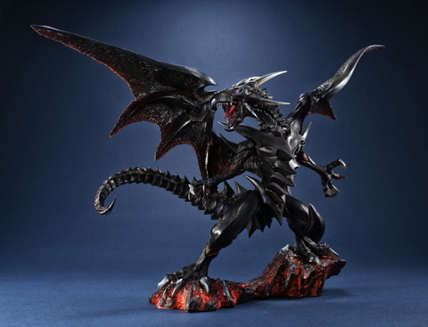 遊戯王」よりブルーアイズと対なす黒竜が立体化！ 「レッドアイズ