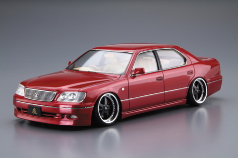 アオシマ、プラモデル「オートクチュール UCF21セルシオ '97」を2月に