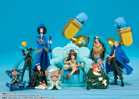 麦わらの一味が集結！ 「TAMASHII BOX ONE PIECE」Vol.1・Vol.2が本日2