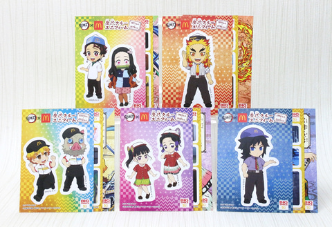 特別企画】ハッピーセット「鬼滅の刃」（シールセット）を一足先に遊ん