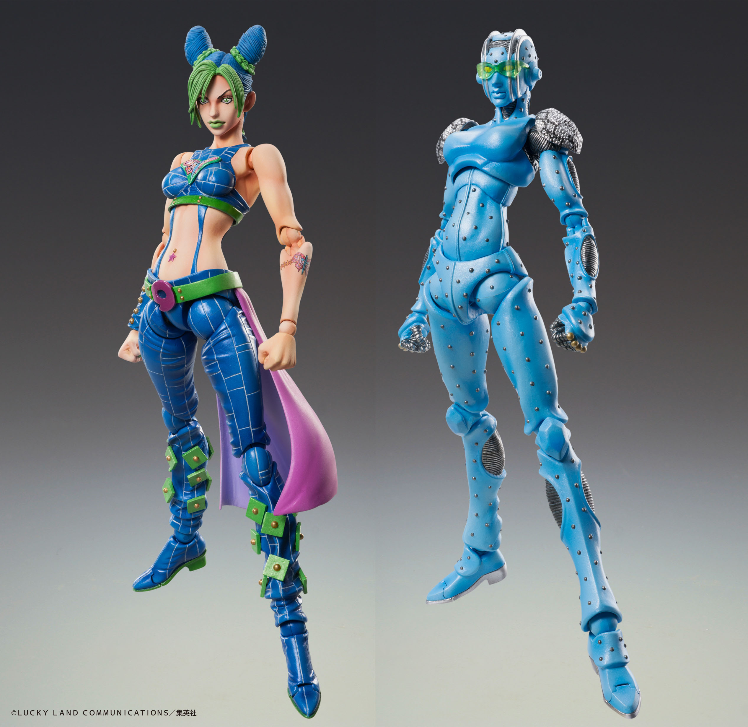 ジョジョ第6部」より超像可動「空条徐倫」と「S・F」がリニューアル