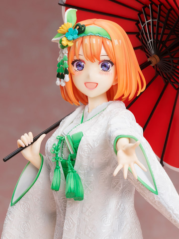 五等分の花嫁∬」より中野四葉が白無垢姿で1/7スケールフィギュア化