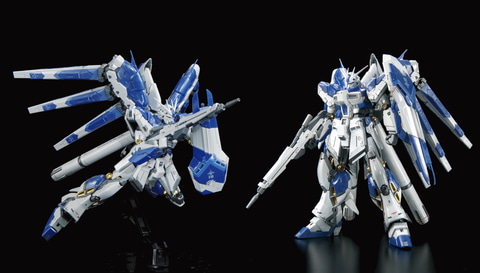ガンダムベース限定ガンプラ「RG Hi-νガンダム[チタニウムフィニッシュ