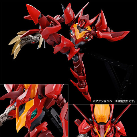 紅き翼”もプラモシリーズ「HG」で登場！ 「コードギアスR2」より「紅蓮