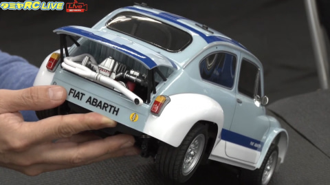 タミヤ、RCツーリングカー「フィアット ベルリーナコルセ」を発表