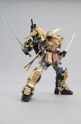 ガンプラ「MG 武者ガンダムMk-II 徳川家康Ver.」と「BB戦士 徳川家康