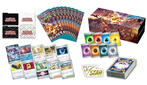 バースデイにてポケカ「デッキビルドBOX 黒炎の支配者」の抽選販売が