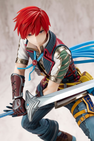 イースVIII-Lacrimosa of DANA-」よりアドルとダーナのフィギュア見本