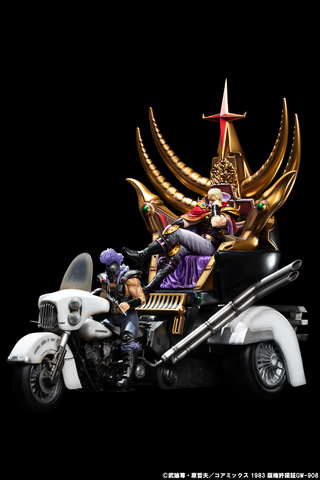 SpiceSeed北斗の拳シリーズよりフィギュア「聖帝 サウザー 神輿ver.2