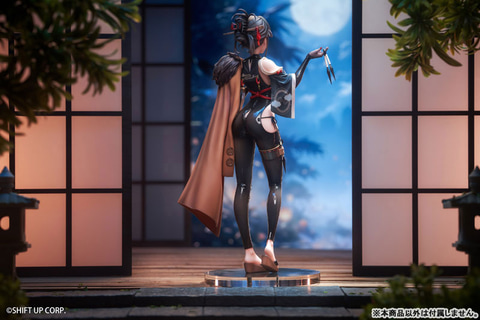 勝利の女神：NIKKE」よりサクラがコスチューム「黒夜密行」の姿で