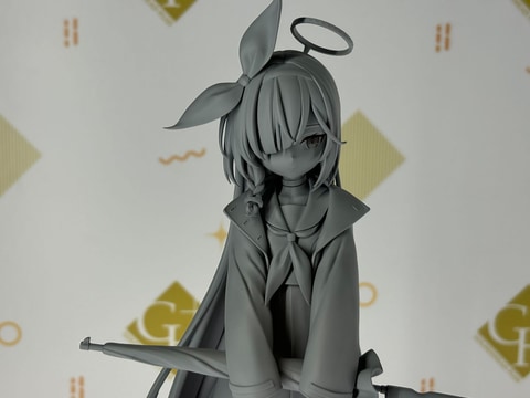 ブルーアーカイブ」より「プラナ」のフィギュア原型が展示