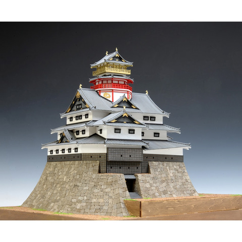 ウッディジョー、信長の城「安土城」を木製キットで発売 - HOBBY Watch