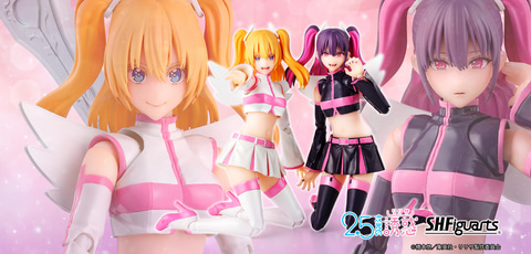 2.5次元の誘惑」よりリリサと美花莉が夏イベの天使空挺隊衣装で「S.H.