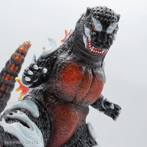 アーティスティックなソフビ、「GVA-BC ゴジラ1995 Frog Tree 浮世ノ絵