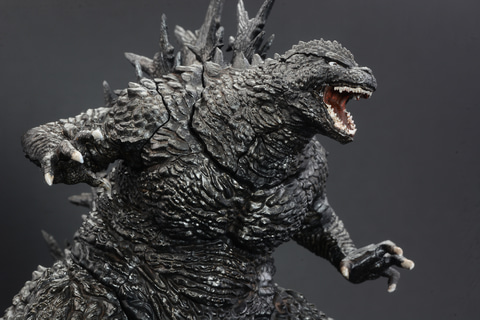 レビュー】アオシマ、「PLAfig. ゴジラ (2023)」テストショット