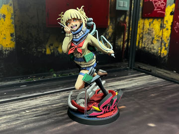 アニメ「ヒロアカ」に登場するプロヒーロー「ミルコ」を立体化した