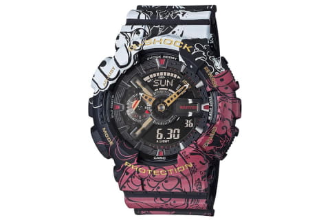 ワンピースとG-SHOCKがコラボ。ルフィが成長していく姿をデザイン