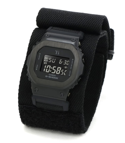 ヨウジヤマモト「Y's×G-SHOCK」 幅広クロスバンドのコラボモデル