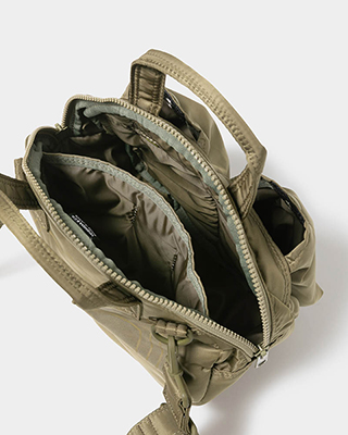 吉田カバンの四角いバッグを丸くした「POTR×ビューティフルピープル