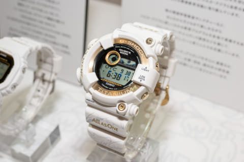 G-SHOCK、ホワイト×ゴールドの「イルクジ」30周年モデル - Impress Watch