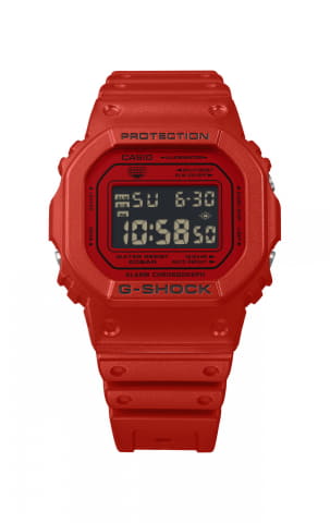 G-SHOCK、オールレッド+ブラックの定番4機種 - Impress Watch