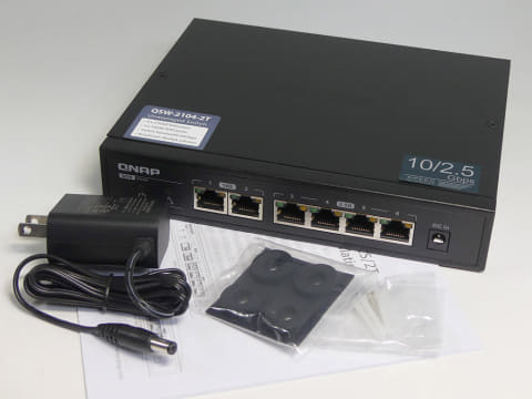 10GbE×2＋2.5GbE×4で3万円以下！ ホームネットの高速化に最適なQNAPの