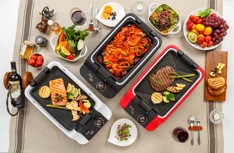 シティライフ、煙が出ず油ハネも抑えた焼肉グリル「エーワングリル