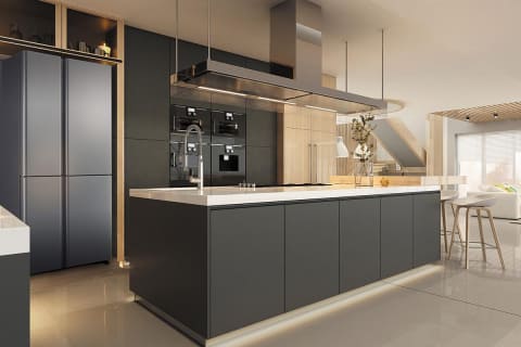 アクア、2つのLEDで野菜を新鮮に保ち発芽も防ぐ薄型デザイン冷蔵庫