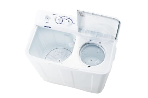 ハイアールから二槽式洗濯機。脱水槽で予洗いもできる - 家電 Watch