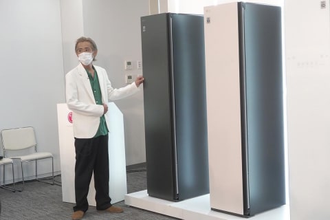 LGスタイラーにマットな2つの新モデル。洗えない服のニオイやシワに