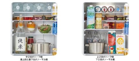 アクア、冷凍室が広く整理しやすい一人暮らし向け冷蔵庫 - 家電 Watch