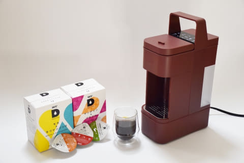 プロの抽出レシピがスマホ1つで! UCCカプセルコーヒーマシンがラク