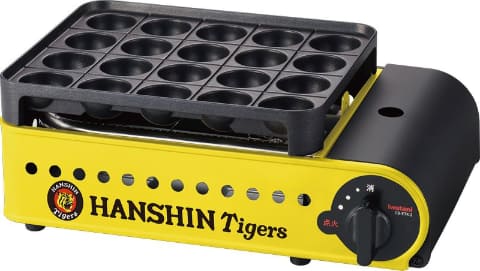 阪神×イワタニのたこ焼き器「虎たこ」 - 家電 Watch