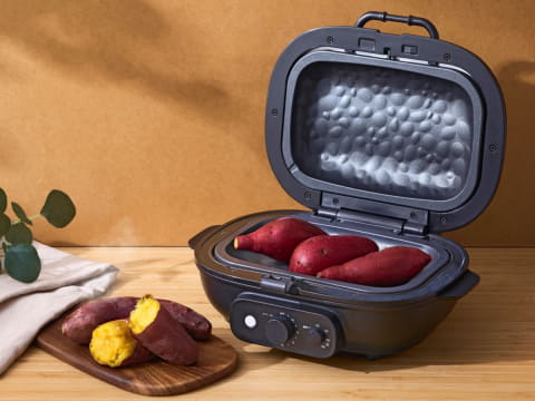 ドウシシャ「焼き芋メーカー」一度に何個も焼ける - 家電 Watch