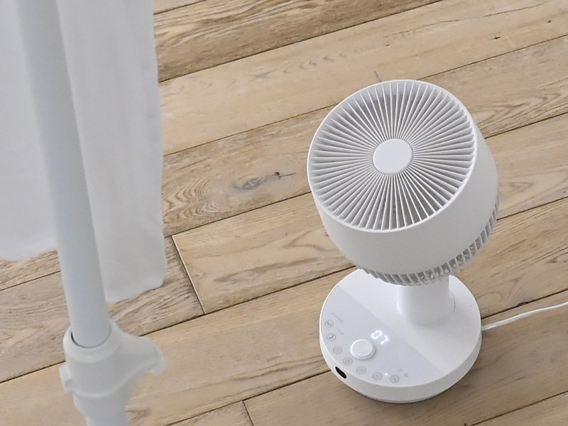 リズム、部屋干しに強力な2重反転ファンのサーキュレーター - 家電 Watch