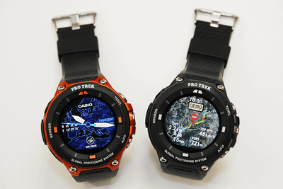 カシオのタフネスAndroid Wear「WSD-F20」、日本でも4月21日発売