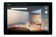 ワコムのペン付き、アレイマイクで音声操作もできる「arrows Tab F-02K