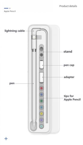 充電できる第1世代Apple Pencil専用ケースをCAMPFIREで先行予約
