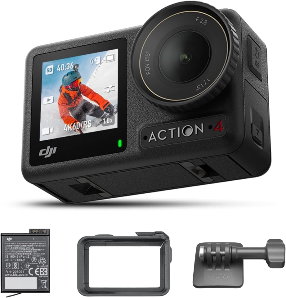 Amazonタイムセールで「DJI Osmo Action 4」が3万3880円から、「DJI