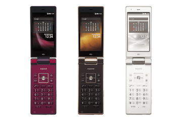 今度はVoLTEに対応、Androidベースのフィーチャーフォン「AQUOS K