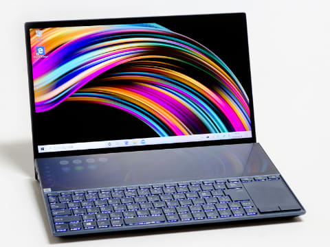 西川和久の不定期コラム】14型と12.6型のデュアル液晶ノート、ASUS