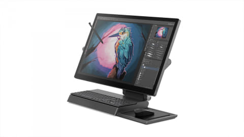 レノボ、液タブ的にも使える27型4K一体型PC「Yoga A940」 - PC Watch