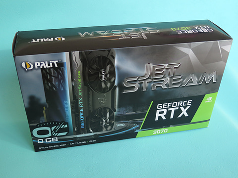 レビュー】高い静粛性が魅力の「Palit GeForce RTX 3070 JetStream OC