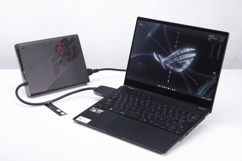 Hothotレビュー】外付けGPUでモバイルと性能を両立する13.4型