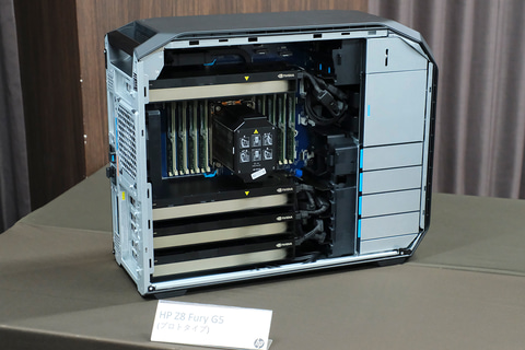 日本HP、最大56コアと4基のGPUを搭載できる超高性能ワークステーション