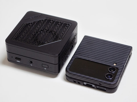 西川和久の不定期コラム】80mm角しかないのにRyzen 7搭載の高性能な