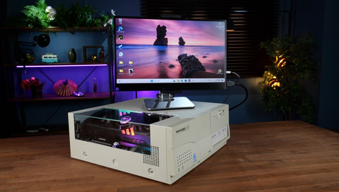 特集】PC-9821はゲーミングPCの夢を見るか? 全力で今風に改造してみた